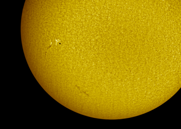 Sun (H-alpha) Surface, Sunspot AR2765 07.06.20 - Astrophotography