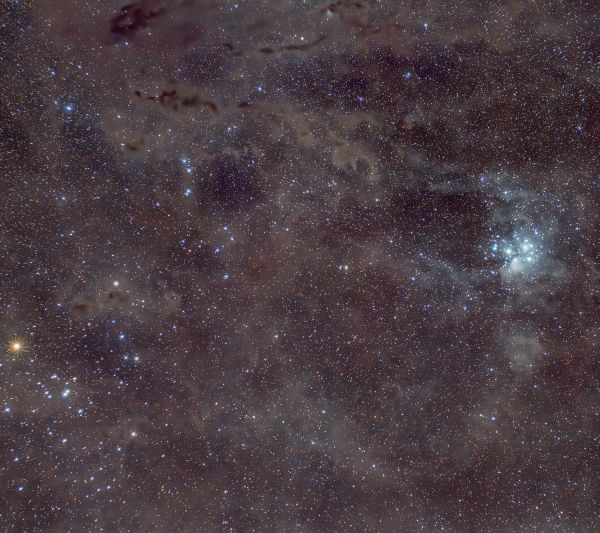 Pleiades and Hyades - Astrophotography