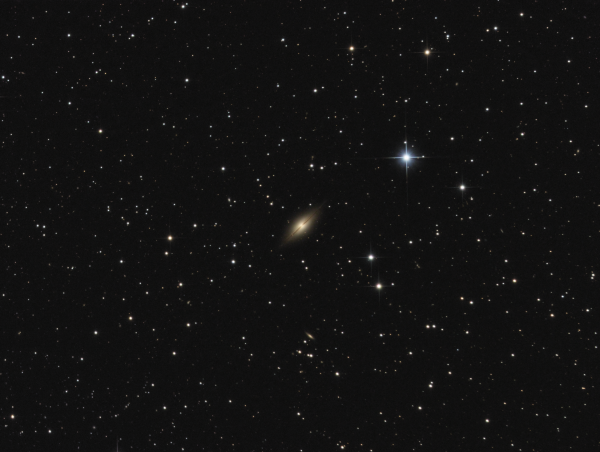 NGC 7814 little sombrero galaxy in pegassus LRGB - Astrophotography