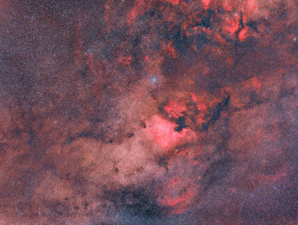 NGC 7000, IC 5070, Sadr and surroundings - Astrophotography