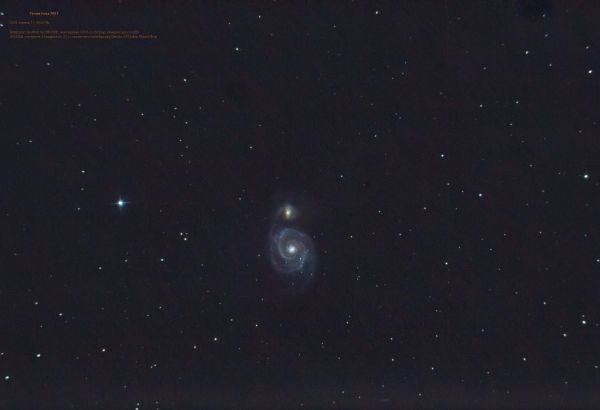 M51 Whirlpool - Astrophotography