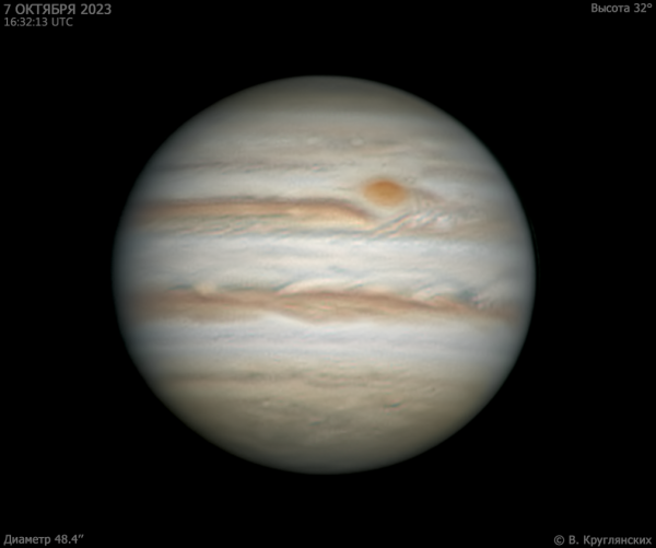 Jupiter October 7, 2023 - Astrophotography