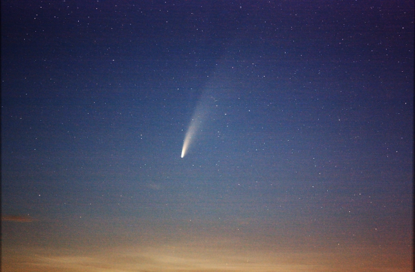 Comet Neowise Zoomed - Astrophotography