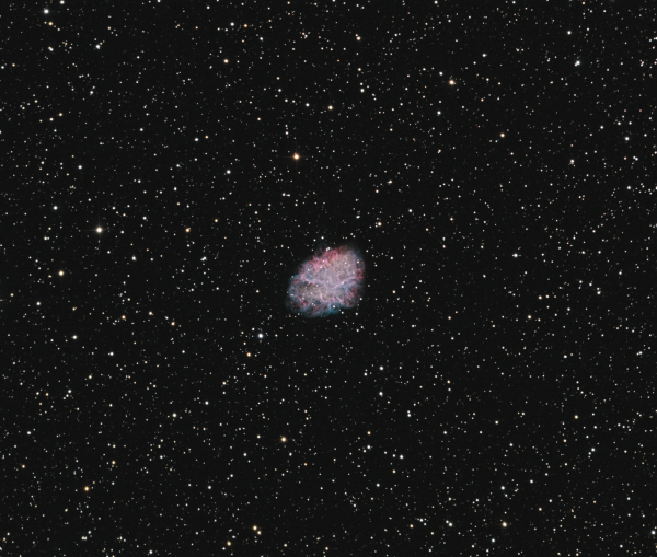 M1 crab planetary H_ OIII_RGB - Astrophotography