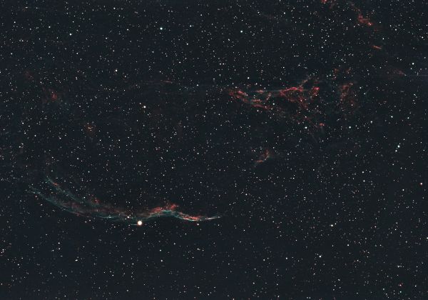 NGC 6960 Western Veil (Witch's Broom) - Astrophotography