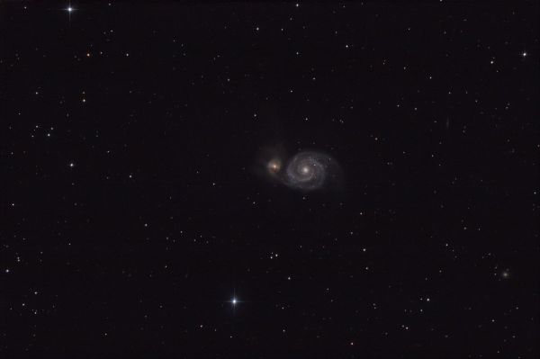 M51 - The Whirlpool Galaxy - Astrophotography