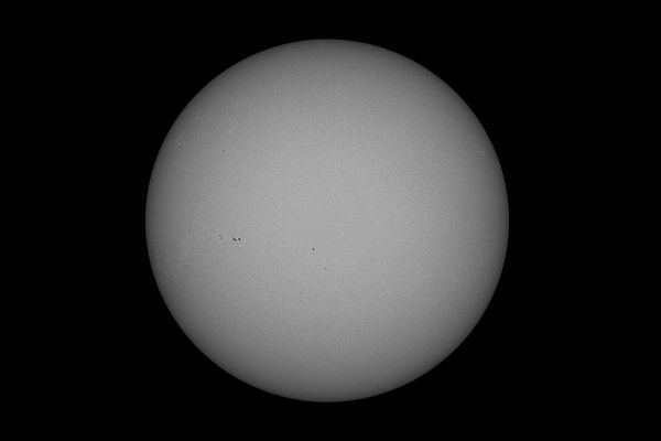 Sun, February 3, 2022. Sunspots 3201, 06, 07, 08, 09. - Astrophotography