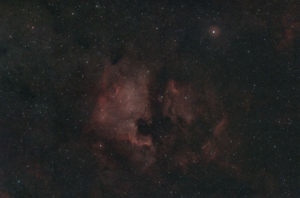 North America and Pelican - Astrophotography