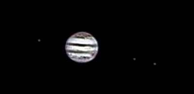 Jupiter through the Mizar Tal-1 with manual tracking. - Astrophotography