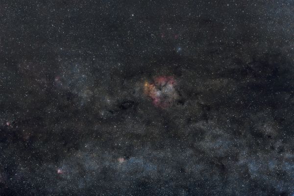 Milky Way in the region of Cepheus and IC1396 - Astrophotography