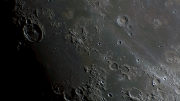 Mare Humorum & Gassendi Crater - Astrophotography