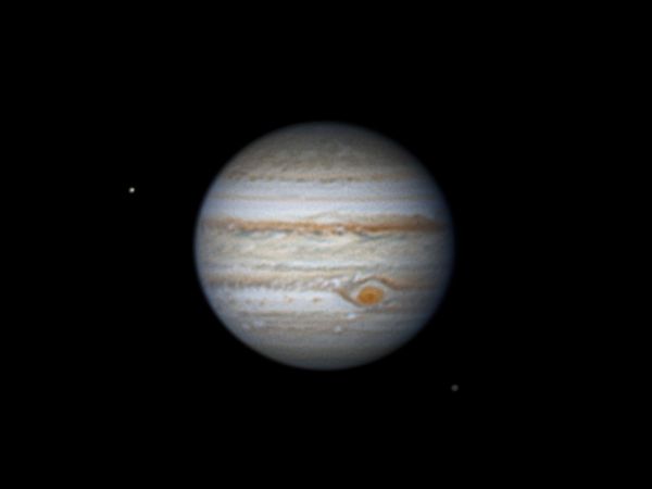 Jupiter, Io and Callisto, 03.08.2022 - Astrophotography
