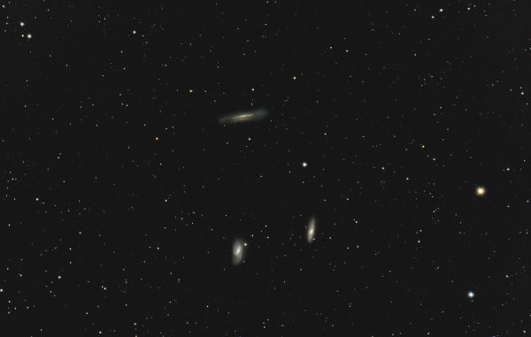 The Leo Triplet (NGC 3628, M66, M65) 11-04-2020 - Astrophotography