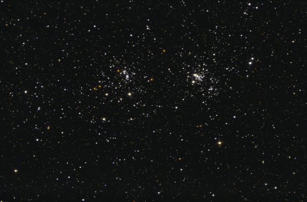 Star clusters NGC 869 and NGC 884 - h and χ Persei from 19.08.2023 - Astrophotography