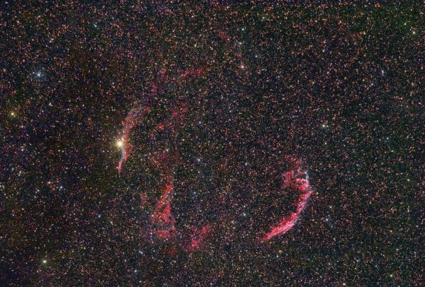 Cygnus Loop. Processing of my data by Yuri Toropin. - Astrophotography