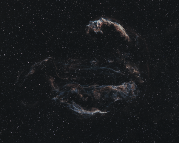 Cygnus Loop - NGC6960, NGC6995 - Astrophotography